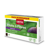 Ortis Fruits & Fibres Regular box front image showing daily fiber support