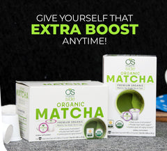 Pouring Greenside Detox Tea into a cup with steam rising