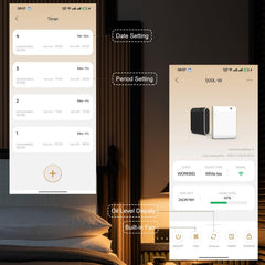 Oscentpro Smart Scent Air Machine office desk setup for immediate aroma