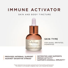 Osmosis Immune Activator pump-dispense action for easy application.