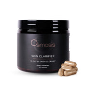 OSMOSIS Skin Clarifier bottle front showing vegan gluten free ingredients for clearer skin
