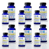 OsteOrganiCAL bone builder packaging highlights algae-based calcium supporting daily mobility.