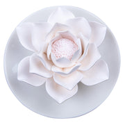 Oumeiben Lotus diffuser base showcases a ceramic design for small spaces.