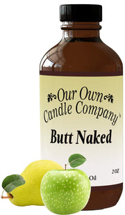Our Own Candle Company Butt Naked: botella de aceite para difusor, ideal para ambientar espacios.