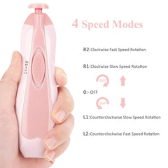 OUREPOCA 6-in-1 manicure heads offering versatile grooming for all ages.