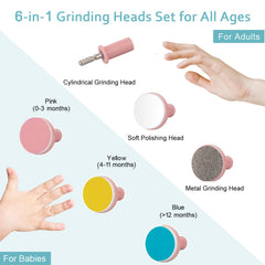 OUREPOCA adjustable speed control for smooth trimming and polishing.