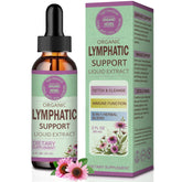OUROZO Lymphatic Drainage Drops bottle supports healthy lymph drainage.