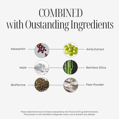 OVA Flame Beyond Beef Organs amla extract capsule indicating vitamin C support