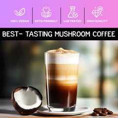 OWL RYZE Focus MCT oil pour emphasizes velvety, rich mouthfeel