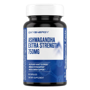 OxyEnergy Ashwagandha capsules bottle ready for daily wellness