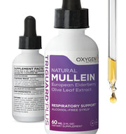 Oxygen Nutrition TriGuard Mullein Plus bottle front for easy daily use.