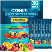 OZENKE lemonade electrolyte packets for quick on-the-go hydration.