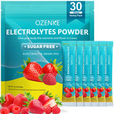 OZENKE strawberry-raspberry stick for refreshing hydration after workouts.