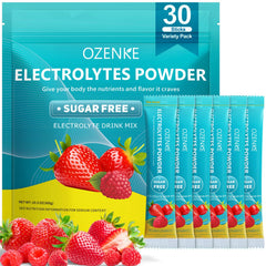 OZENKE strawberry-raspberry stick for refreshing hydration after workouts.