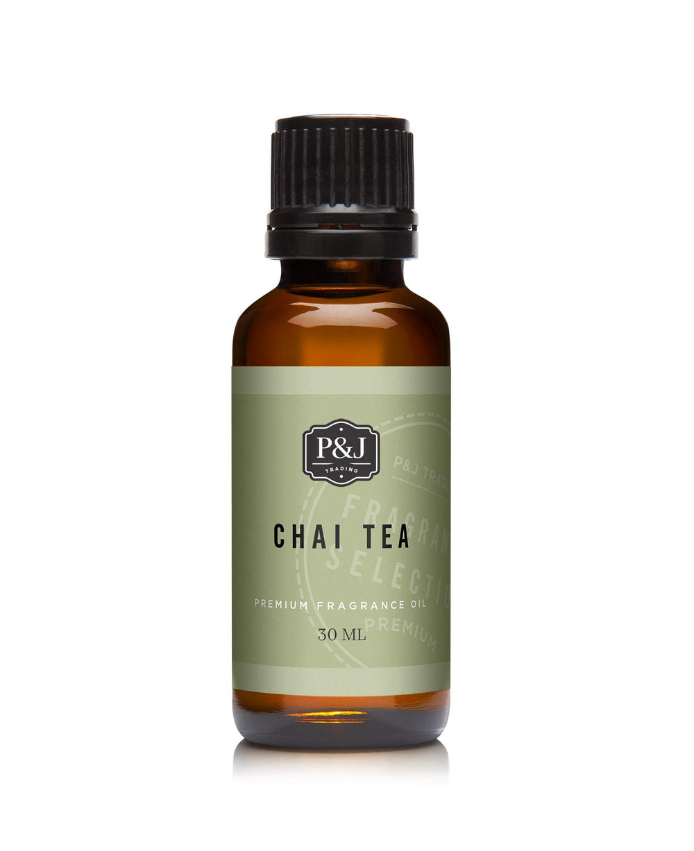 P&J Trading Chai Tea Oil 30ml bottle for versatile candle and DIY projects.