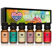 P&J Trading Peach fragrance oil in amber bottle for candles and diffusers.