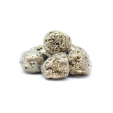 PACHAMAMA ESSENTIALS pyrite tumbled stone from Peru with protective energy.