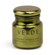 Paddywax Chroma green jar with lid, a stylish decorative candle accent