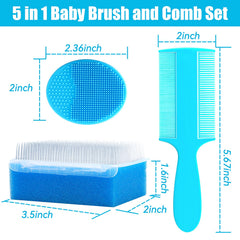 PAKENYESHA dual sided baby comb for versatile hair care