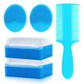 PAKENYESHA cradle cap brush with soft bristles for gentle scalp care