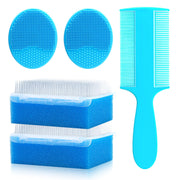 PAKENYESHA cradle cap brush with soft bristles for gentle scalp care