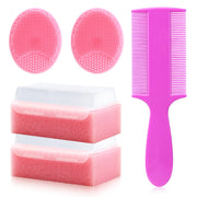 PAKENYESHA soft-bristle brush for gentle cradle cap cleaning