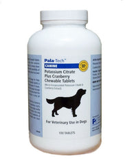 Pala Tech para perros ITU canina citrato potásico y arándano para apoyar la salud urinaria.