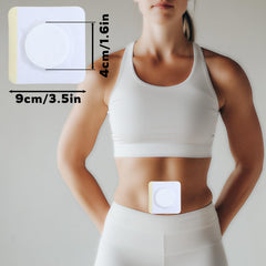 Palakate belly-button patch leakproof design prevents stains during activities