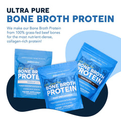 Paleovalley bone broth powder scoop ready for quick daily servings