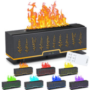 PANGPENG diffuser with seven color LED flame for ambient mood lighting
