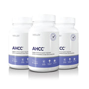 Papillex AHCC bottle with label highlighting immune support.