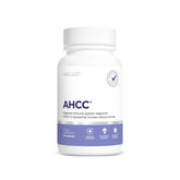 Papillex AHCC supplement bottle with 60 vegan capsules for immune support.
