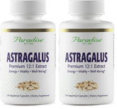 Paradise Herbs astragalus extract capsules for energy support and immune maintenance