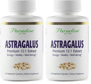 Paradise Herbs astragalus extract capsules for energy support and immune maintenance