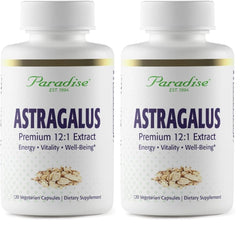 Paradise Herbs astragalus extract capsules for energy support and immune maintenance