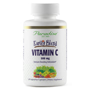 Paradise Herbs Earths Blend Vitamin C bottle front for immune support