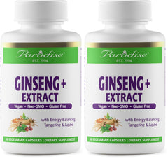 Paradise Herbs Ginseng Root Extract energy capsules for daily vitality