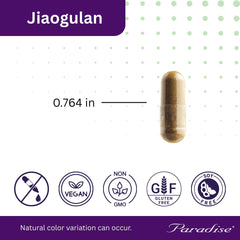 Label detail showing gluten-free and vegan certifications