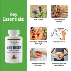 Milk Thistle capsule inside view highlighting full-spectrum formula for absorption