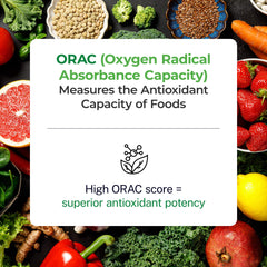 Paradise Herbs ORAC Energy Greens berry-blend image emphasizes antioxidant-rich profile.
