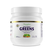 Paradise Herbs ORAC Energy Greens bottle shown on countertop highlighting antioxidant power