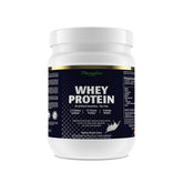 Paradise Herbs whey protein vanilla tub for post-workout muscle support