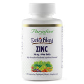 Paradise Herbs Zinc bottle front shows zinc picolinate formula aimed at immune support.