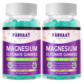 Parhaat Magnesium Glycinate Gummies blueberry chews for mood and sleep support.