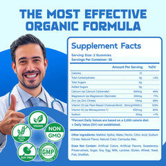 Parhaat Magnesium Glycinate Gummies vegan gluten-free: plant-based formula for everyday use.