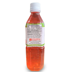Parrot Aloe Pomegranate bottle front view, bold flavor and easy-drink packaging