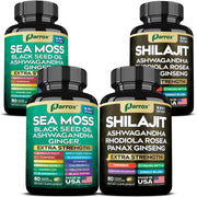 Parrox Dynamic Vitality Bundle two-bottle setup for a complete plant-based wellness routine