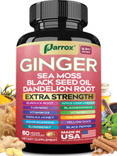 Parrox Ginger 16-in-1 bottle front showing a complete daily wellness capsule.