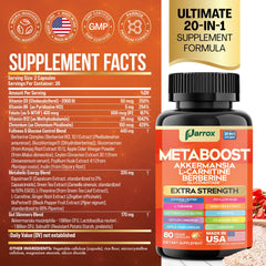 Parrox GLP-1 Booster capsules close-up showing vegan formula.