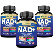 Parrox NAD+ bottle front view showcasing packaging for daily wellness support.